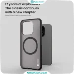 قاب نیلکین شیائومی 15T مدل Super Frosted Shield Pro Magnetic (Clear Version)