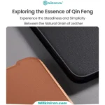 قاب نیلکین آیفون iPhone 17 Air مدل Qin Pro leather