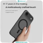 قاب نیلکین آیفون iPhone 17 Air مدل Super Frosted Shield Pro Magnetic (Clear Version)