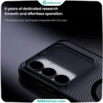 قاب نیلکین سامسونگ Galaxy S25 FE مدل (Camshield Pro Magnetic (Clear version