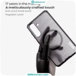 قاب نیلکین سامسونگ Galaxy S25 FE مدل Super Frosted Shield Pro Magnetic (Clear Version)
