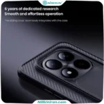 قاب نیلکین شیائومی +Redmi Note15 Pro مدل CamShield Pro (Clear Version)