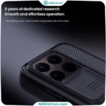 قاب نیلکین شیائومی Xiaomi 15 T Pro مدل CamShield Pro (Clear Version)