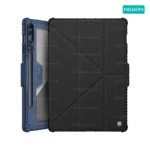 کیف محافظ نیلکین سامسونگ Tab S9 FE Plus مدل Bumper Leather Case Pro
