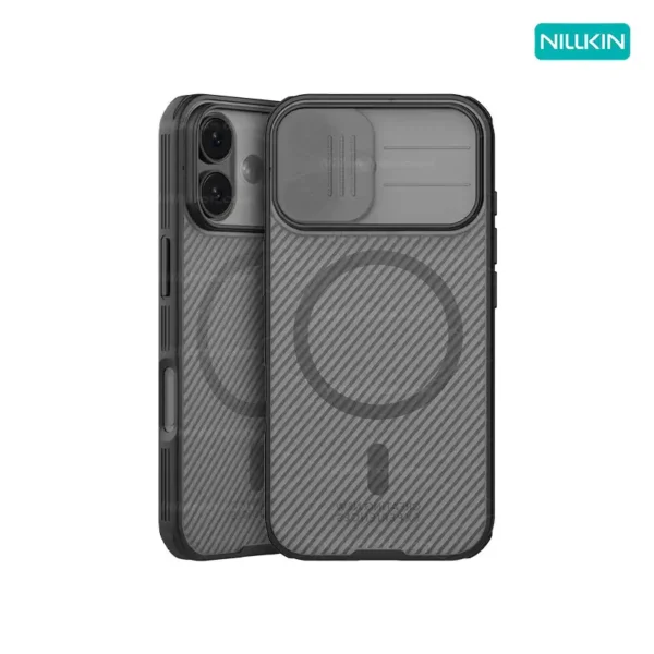 قاب نیلکین آیفون iPhone 17 مدل (Camshield Pro Magnetic (Clear version