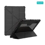 کیف محافظ نیلکین سامسونگ Tab S9/S10 FE مدل Bumper Leather Case Pro