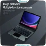 کیف کلاسوری کیبورد دار نیلکین مناسب تبلت Tab S9+/S9+ 5Gمدل Bumper Combo Keyboard Case