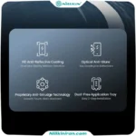 گلس نیلکین سامسونگ Galaxy S25 Ultra مدل H+ Pro AR Tempered Glass