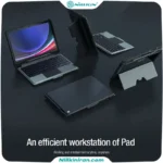 کیف کلاسوری کیبورد دار نیلکین مناسب تبلت Tab S9/S9 5Gمدل Bumper Combo Keyboard Case