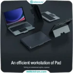 کیف کلاسوری کیبورد دار نیلکین مناسب تبلت Tab S9+/S9+ 5Gمدل Bumper Combo Keyboard Case