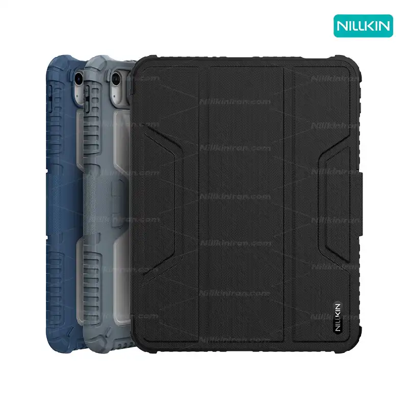 کیف محافظ نیلکین اپل iPad Air 11 مدل Bumper Leather Case Pro