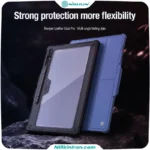 کیف محافظ نیلکین سامسونگ Tab S9 Ultra مدل Bumper Leather Case Pro