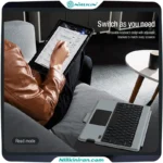 کیف کلاسوری کیبورد دار نیلکین مناسب تبلت Tab S9 FE Plus مدل Bumper Combo Keyboard Case