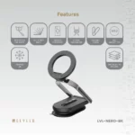 هولدر مگ‌ سیف دار خودرو Levelo مدل NERO با چرخش 360 درجه
