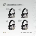 هدفون بی‌ سیم هیبریدی برند Levelo  مدل SoundMaster با حذف نویز فعال