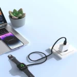 شارژر بی‌ سیم Type‑C اپل واچ Levelo مدل Otto با طول 1 متر