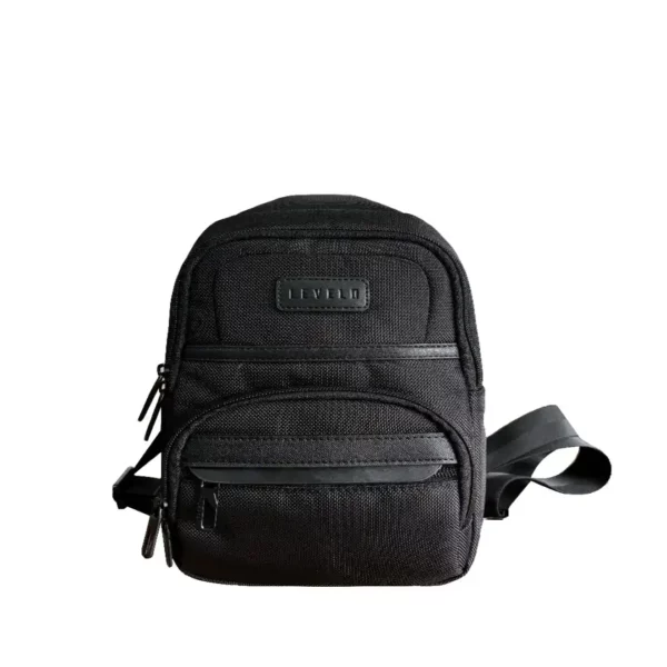 کیف دوشی شهری برند Levelo  مدل Urban Sling Bag (LVL‑USB‑BK) با وزن 400 گرم