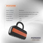 پاوربانک پرودو مدل (PDPBFCH092BK) Sway ظرفیت 60000 میلی‌ آمپر ساعت