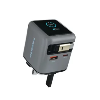 شارژر دیواری دو پورت پاورولوژی مدل Halo GaN 70W