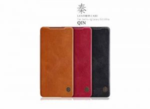 کیف چرم سامسونگ Nillkin Qin for Samsung S21 Ultra