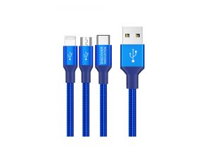 کابل شارژ سه سر نیلکین Nillkin Swift 3-In-1 Cable