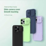قاب سیلیکونی آیفون iPhone 14 Pro Max نیلکین مدل CamShield Silky Silicon