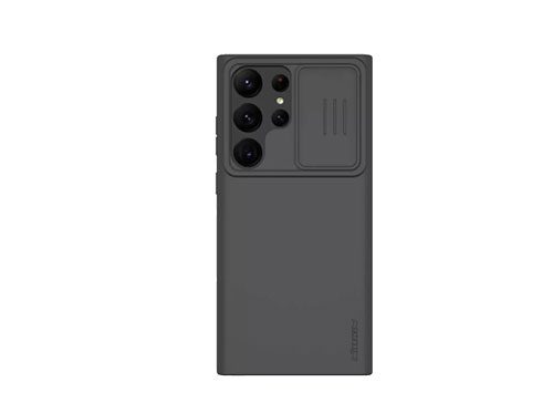 قاب سیلیکونی S23 Ultra نیلکین مدل CamShield Silky silicon