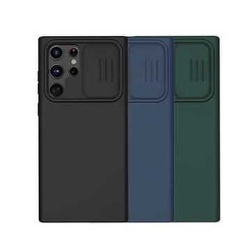 قاب سیلیکونی S22 Ultra مدل Nillkin CamShield Silky silicone case
