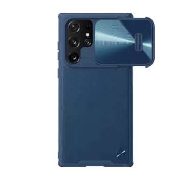 قاب چرمی نیلکین S22 Ultra مدل Nillkin CamShield Leather S
