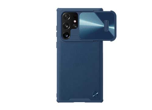 قاب چرمی نیلکین S22 Ultra مدل Nillkin CamShield Leather S