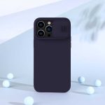 قاب سیلیکونی آیفون iPhone 14 Pro Max نیلکین مدل CamShield Silky Silicon