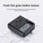 کیف چرم Z Flip 4 5G مدل Nillkin Qin Vegan leather case