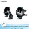 پایه نگهدارنده و شارژر وایرلس بیسوس Baseus Light Electric Car Holder Wireless Charger