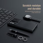 کیف چرم S22 Ultra مدل Nillkin Qin Pro