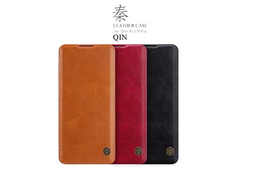 کیف چرم Nillkin Qin Oneplus 9 Pro