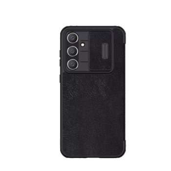 کیف چرم S23 FE نیلکین مدل Nillkin Qin Pro