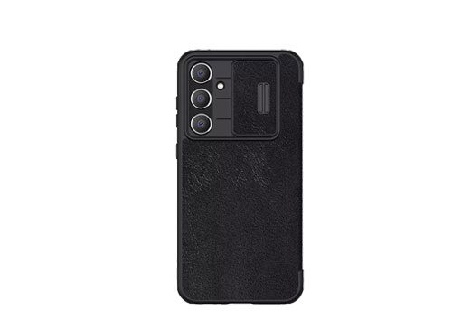کیف چرم S23 FE نیلکین مدل Nillkin Qin Pro