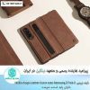 کیف چرم Z Fold 3 نیلکین سری Aoge