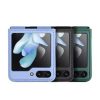 کیف چرمی Samsung Galaxy Z Flip 5 نیلکین مدل Qin Vegan leather