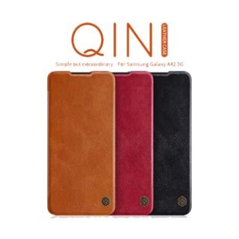 کیف چرم سامسونگ Nillkin Qin A42 5G