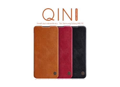 کیف چرم سامسونگ Nillkin Qin A42 5G