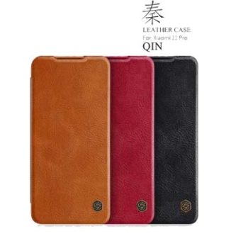 کیف چرم شیائومی Nillkin Qin Xiaomi Mi11 Pro