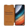 کیف چرم شیائومی Poco F4,Redmi K40S مدل Nillkin Qin Pro