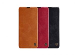 کیف چرم Nillkin Qin Series Leather case for Samsung Galaxy A71
