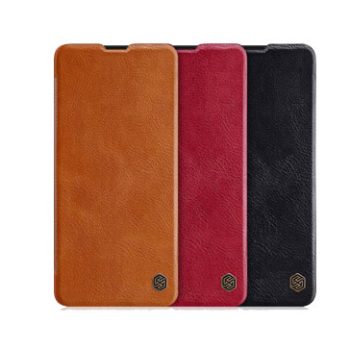 کیف چرم Nillkin Qin Series Leather case for Samsung Galaxy A71