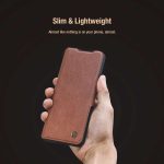 کیف چرم Z Fold 4 5G نیلکین مدل Aoge Leather Case