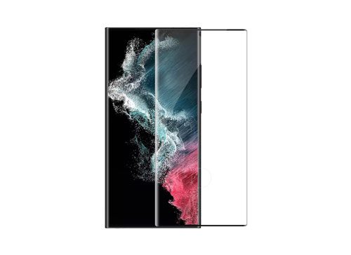گلس تمام صفحه S23 Ultra پک 2 تایی Nillkin Impact Resistant Curved Film